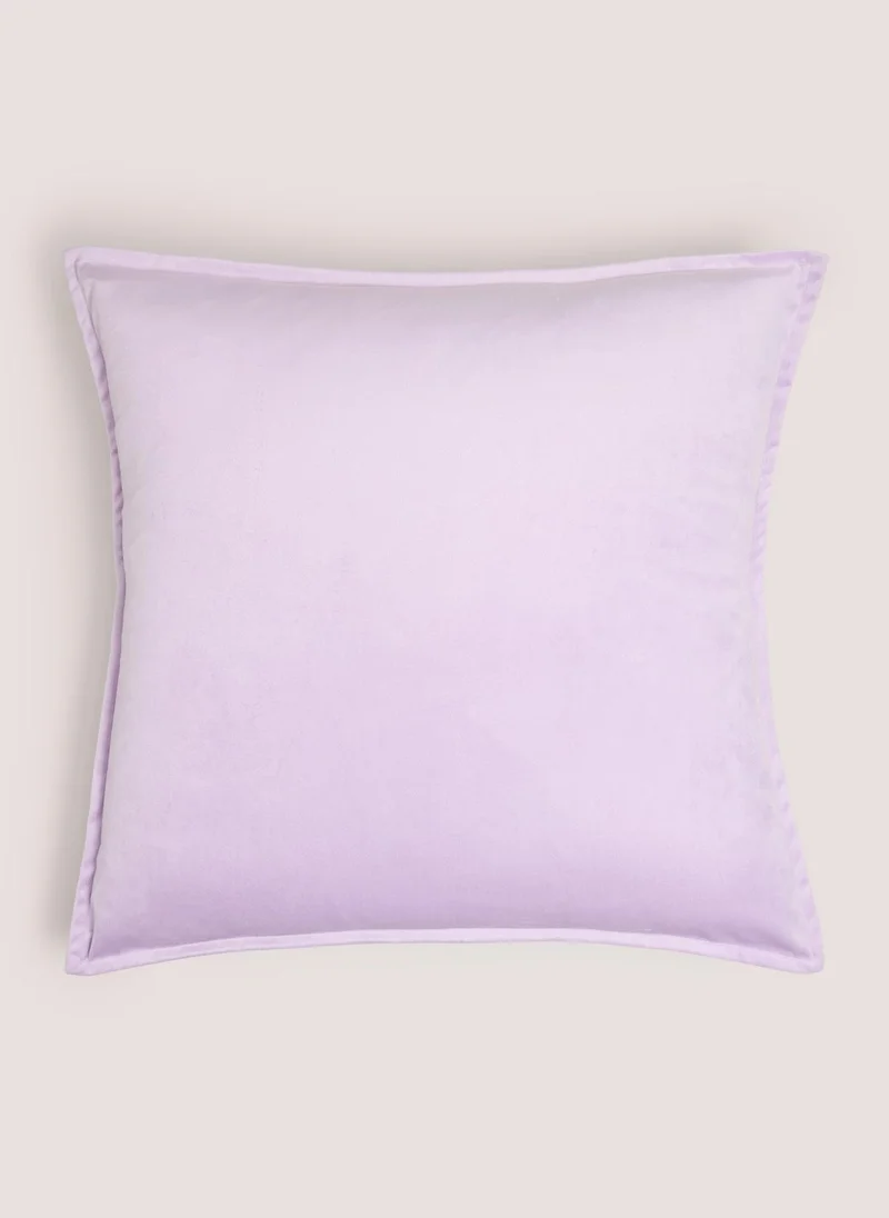 ماتلان Lilac Plain Velvet Cushion